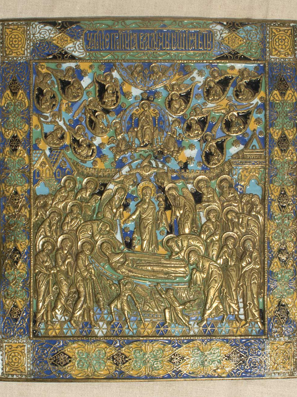 Облачное Успение Пресвятой Богородицы (литьё)  