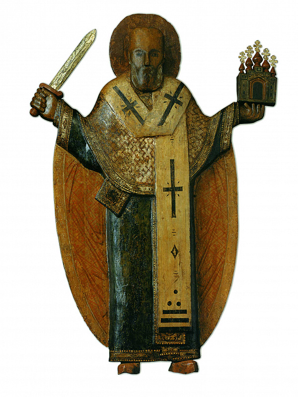 Никола Ратный, резная скульптура 