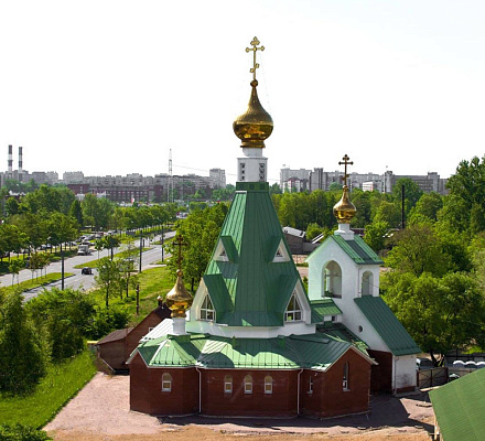 La chiesa in nome di San Giovanni il Misericordioso fu consacrata a San Pietroburgo