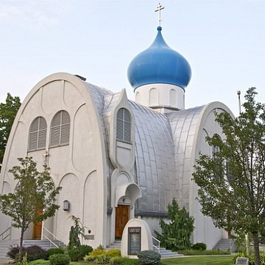 Храм-Космолёт»: Русская Греко-Католическая Церковь Святителя Николая В  Куинсе