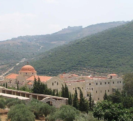 Il monastero di San Giorgio il Vittorioso è in fase di restauro a Saydnay in Siria