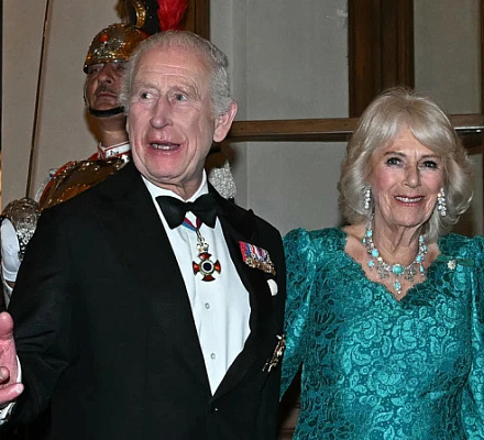 Pope Francis meets with King Charles and Queen Camilla at the Vatican