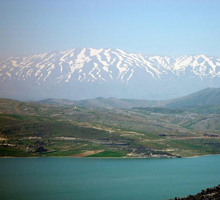 I residenti russi del Libano hanno compiuto un pellegrinaggio alla sorgente del fiume Giordano