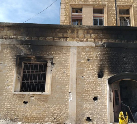 Ataque al monasterio franciscano de Alepo; los frailes piden la paz