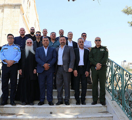 Подворье Русской духовной миссии в Хевроне посетил губернатор этого города