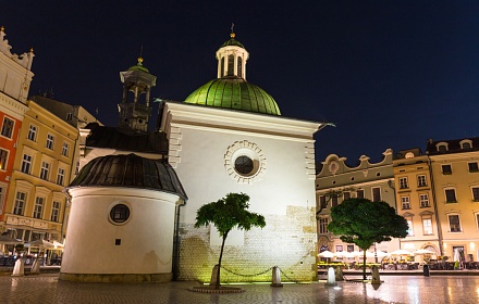 Iglesia de San Adalberto (Adalberto) en Cracovia