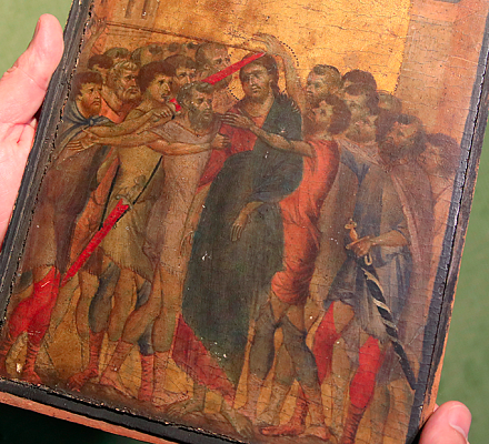 Il dipinto di Cimabue 'Cristo deriso' è stato scoperto in una casa in vendita
