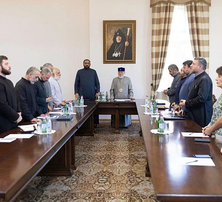 Состоялось очередное заседание Координационного комитета по переосвящению Первомайского собора, освящению Святым Духом и организации сопутствующих мероприятий.