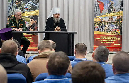 Митрополит Василий совершил Божественную литургию на территории военного госпиталя