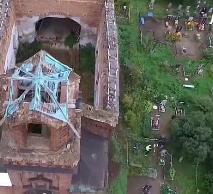 La scansione 3D aiuterà a ripristinare la Chiesa della Trasfigurazione vicino a Volkhov