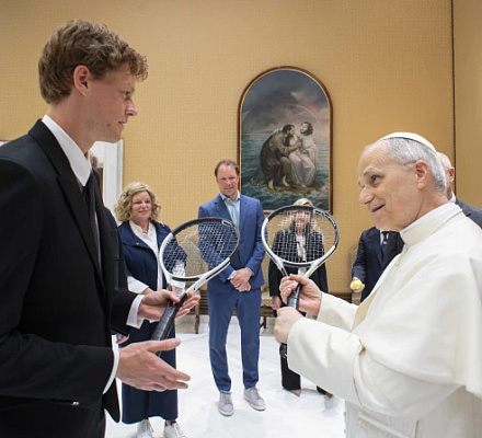 Love the Sinner: Pope Leo XIV meets tennis star at the Vatican