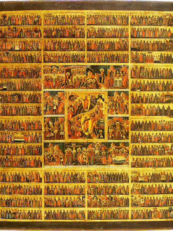 Минеи с Воскресением и Страстями Господними (Палех)