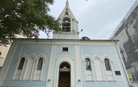 Iglesia de la Resurrección de la Palabra en la Asunción Vrazhka en Moscú