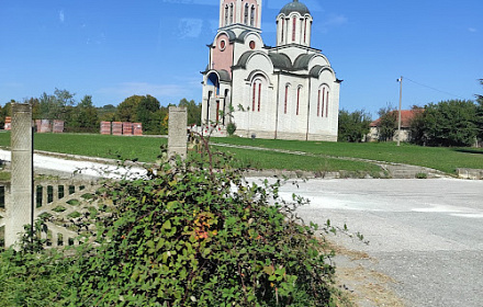 La iglesia ortodoxa de San Simón Monje.