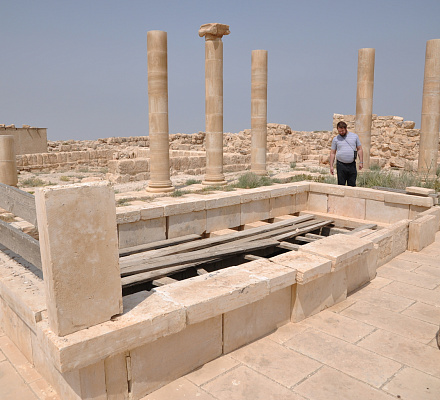 El salón del trono del rey Herodes Antipas fue encontrado en Jordania