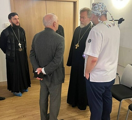 Председатель Синодального отдела по благотворительности посетил Центр детской гематологии, онкологии и иммунологии имени Дмитрия Рогачева