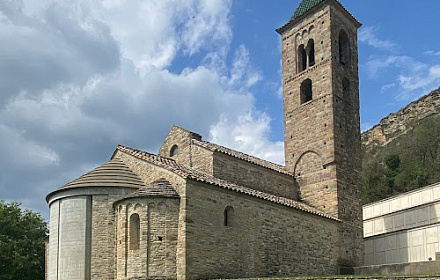 Romanesque Church Of Sant Vicens De Malla 10th century