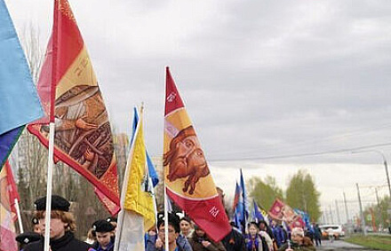 Георгиевский парад «Дети победителей» прошёл в Кемерове