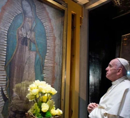 El Papa Francisco a los mexicanos: Sigan siendo devotos de la Virgen de Guadalupe