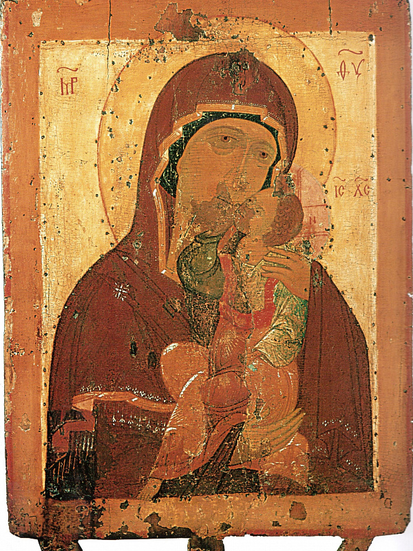 Богоматерь Умиление (двусторонняя)