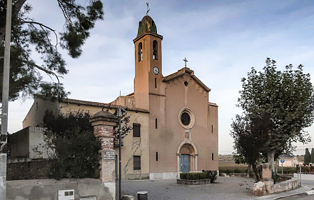 Sant Valentí de les Cabanyes, església parroquial