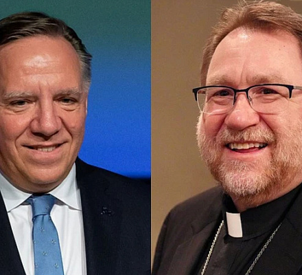 Los obispos de Quebec, "profundamente preocupados" después de que el primer ministro dijera que quiere acabar con la oración en público