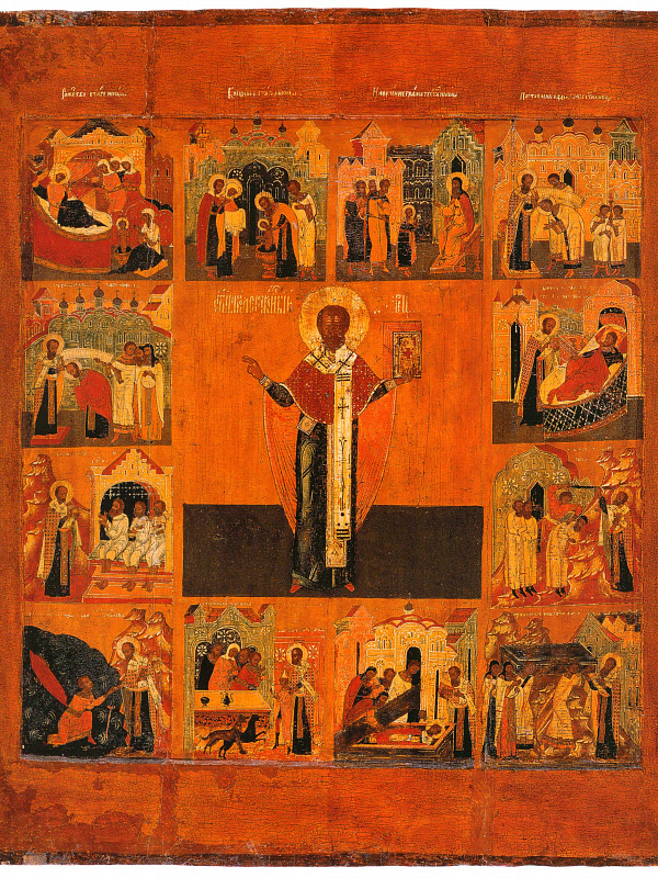 Никола Зарайский, с житием (Галичская) 