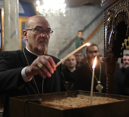 FOTOS: El cardenal Pizzaballa comparte un mensaje navideño tras su visita a Gaza