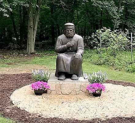 Das Denkmal für den Mönch Seraphim von Sarow wurde in den USA eröffnet