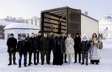 Из Нижегородской епархии в зону СВО отправлена очередная партия гуманитарного груза