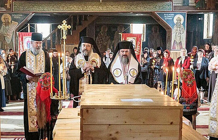 В Румынии обретены мощи святой Олимпии, матери прп. Петрония (Тэнасе)