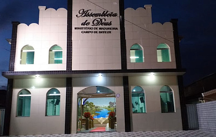Igreja Assembléia de Deus Campo de Bayeux - Templo Sede - Ministério de Madureira