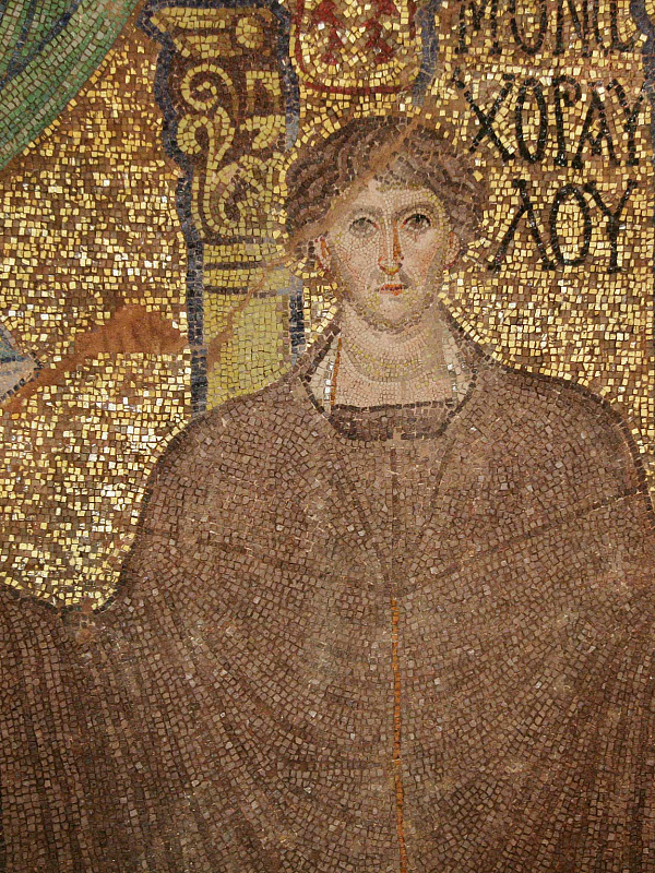 Мученик Филимон Антинойский (мозаика) 