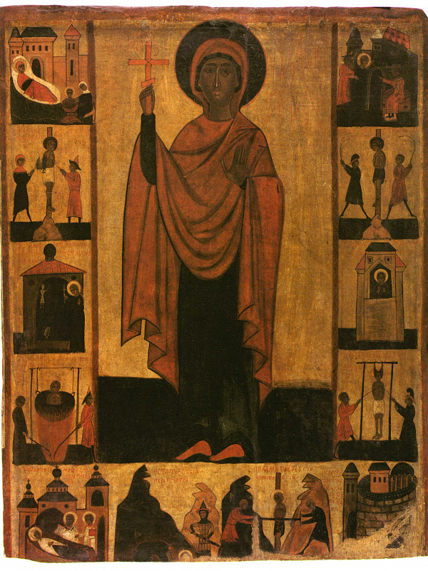 Великомученица Параскева Пятница, с житием (польская)  