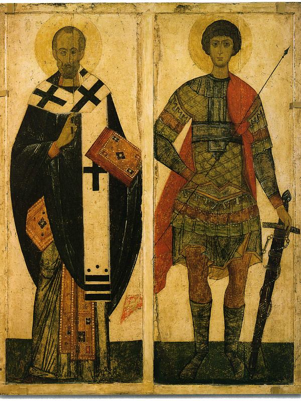 Св. Николай Чудотворец и вмч. Георгий Победоносец 