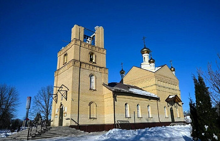 В результате атаки ВСУ пострадал храм святителя Николая поселка Выгоничи Брянской области