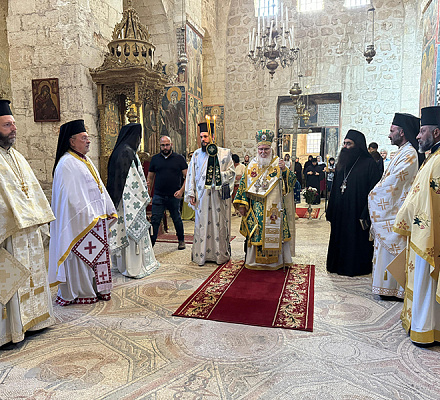 ВОСКРЕСЕНЬЕ ПОСЛЕ ВОЗДВИЖЕНИЯ ЧЕСТНОГО КРЕСТА В СВЯТОМ МОНАСТЫРЕ КРЕСТА