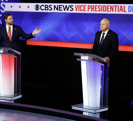 Вэнс и Уолц столкнулись в дебатах по поводу абортов на поздних сроках, защиты родившихся младенцев