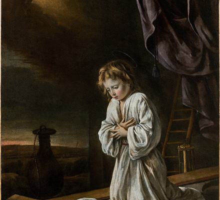 Das Gemälde der Brüder Le Nain 'Jesus betet vor dem Kreuz' wurde entdeckt