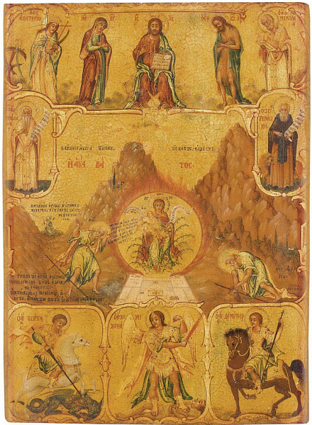 Божья Матерь Неопалимая Купина (Синайская)