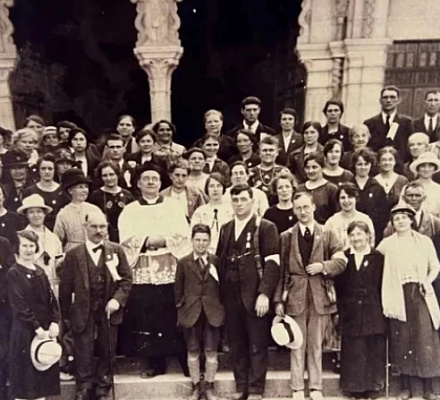 La curación de un marinero de la Royal Navy en Lourdes