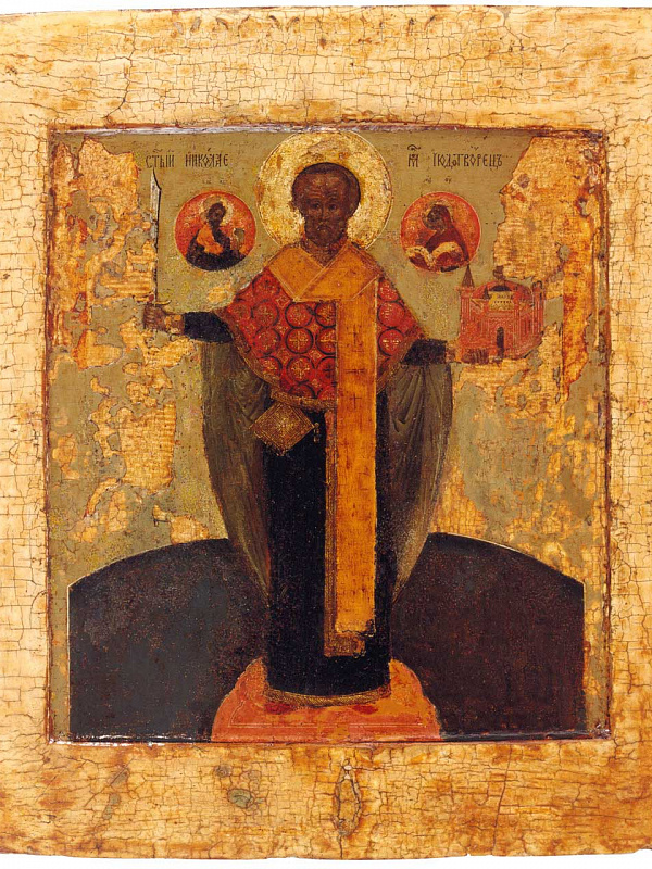 Св. Никола Можайский, с Никейским чудом 