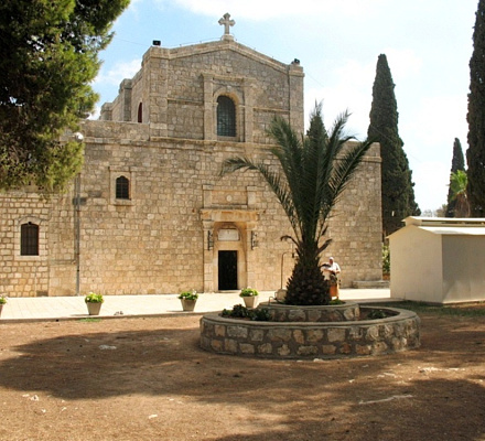 Discesa di una nuvola sul monte Tabor nel giorno della Trasfigurazione del Signore