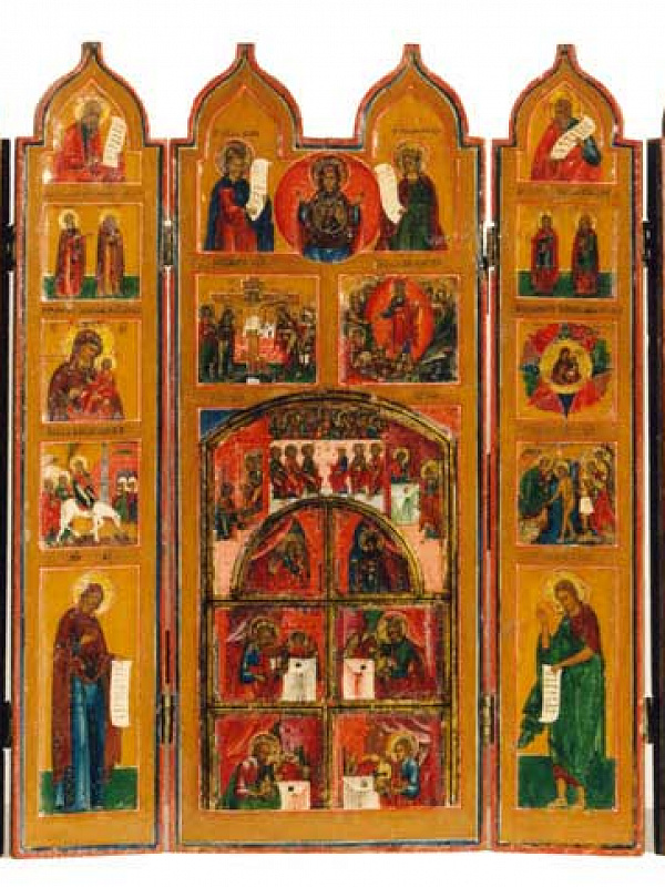 Походный складной иконостас