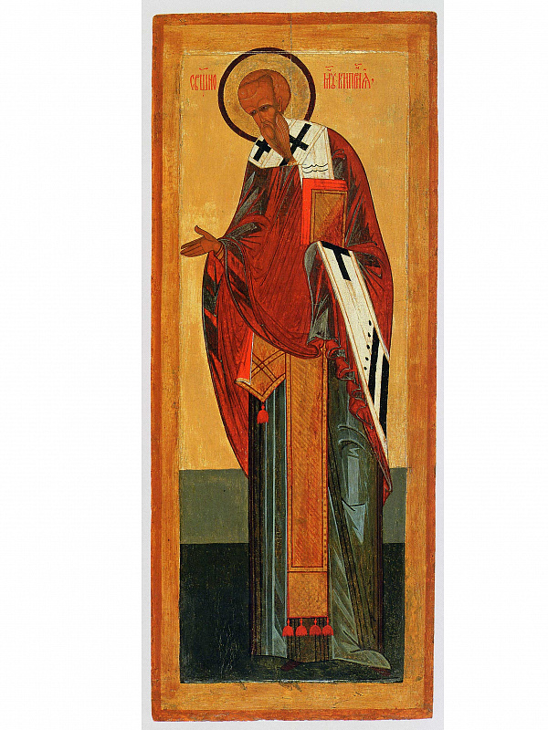 Священномученик Киприан Карфагенский, из деисусного чина 