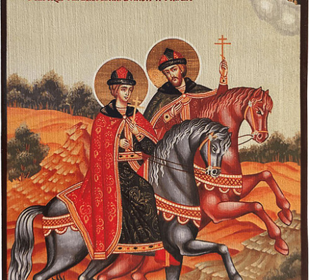 Первые русские святые. Князья-страстотерпцы Борис и Глеб