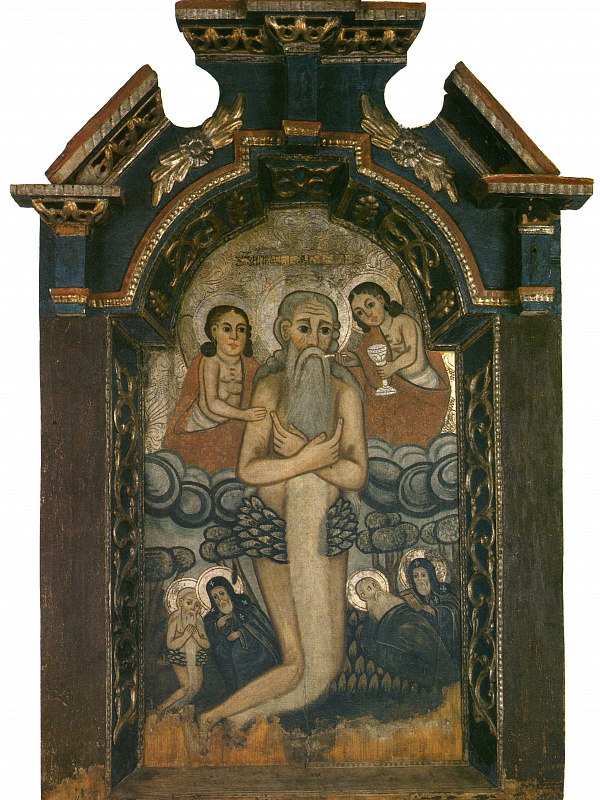 Причащение Онуфрия Великого  