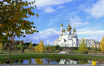 Catedral Spaso-Preobrazhensky en Abakan