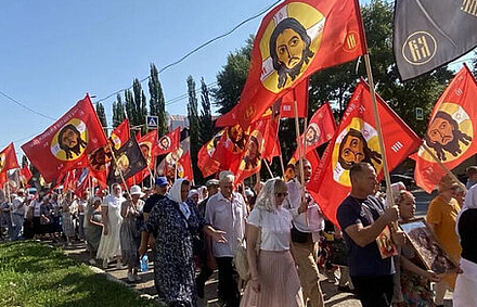 В Стерлитамаке прошел Крестный ход в честь праздника Крещения Руси