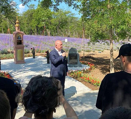В Севастополе в день террористической ракетной атаки открыт памятный мемориал